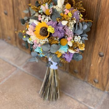 ramo de novia girasol2