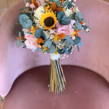 ramo de novia girasol3