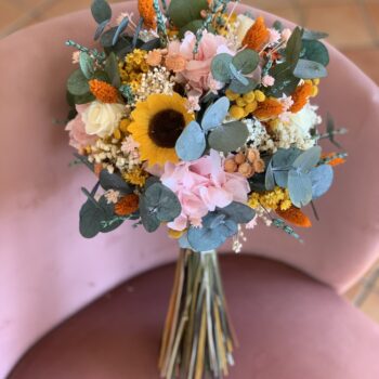 ramo de novia girasol4