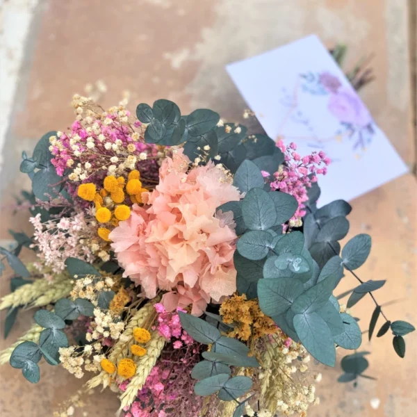 ramo valentina recostado Ramo de Flores Preservadas Valentina